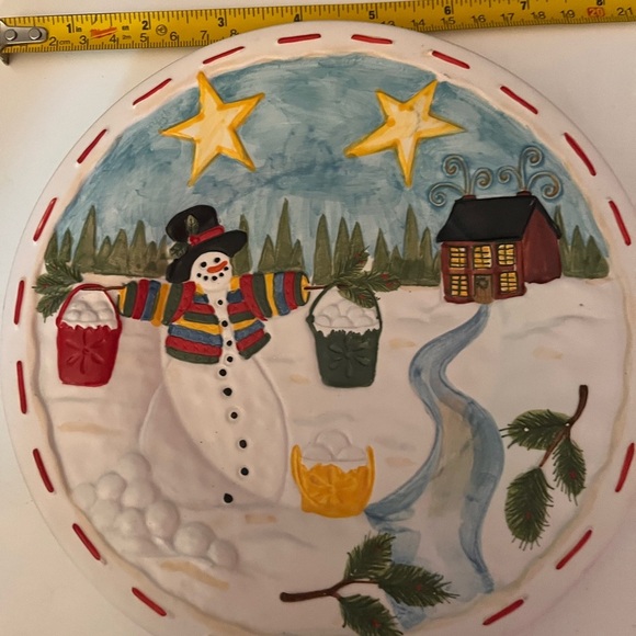 robin betterly christmas plate - Picture 2 of 3